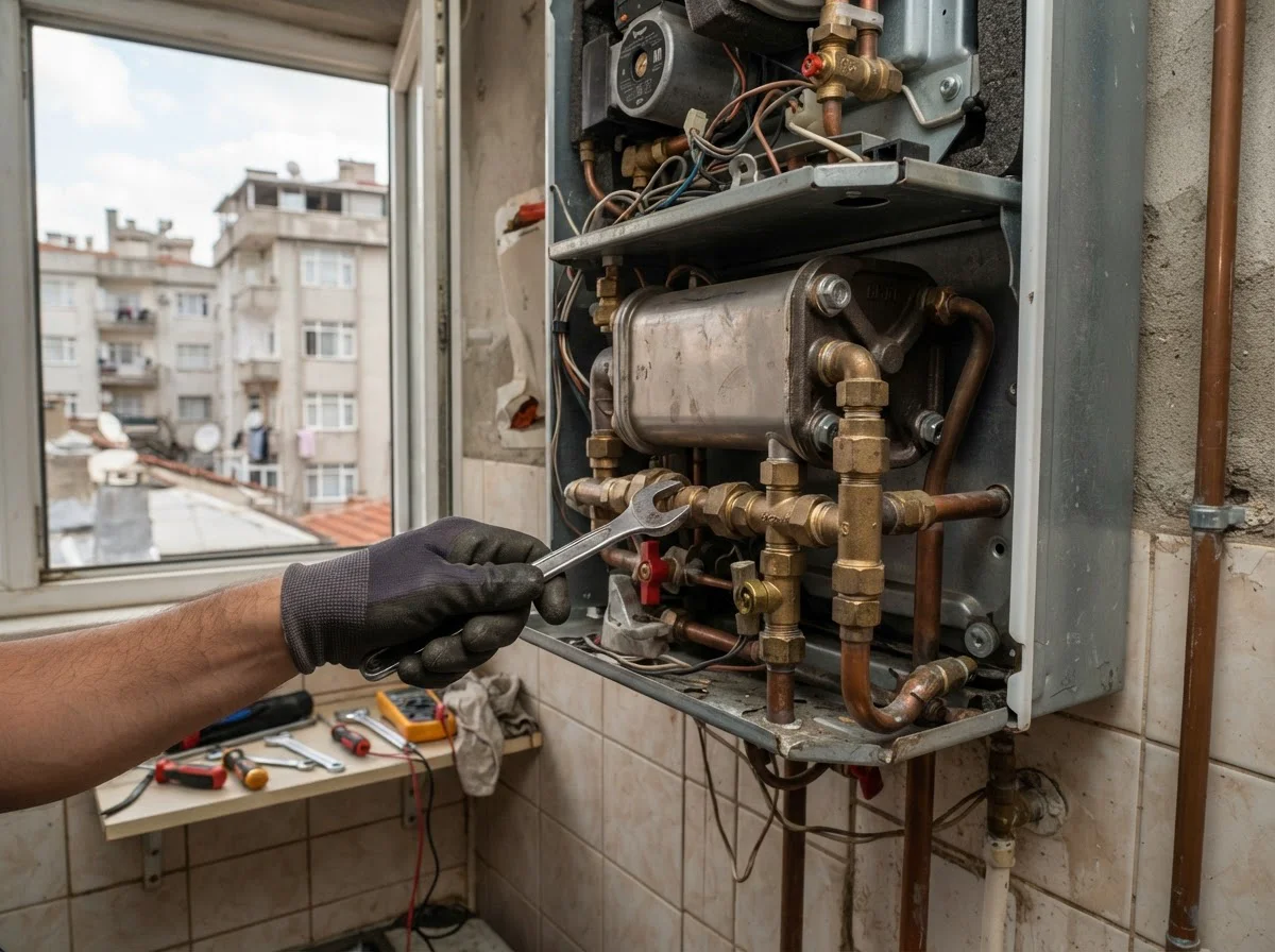 Taşoluk kombi servisi